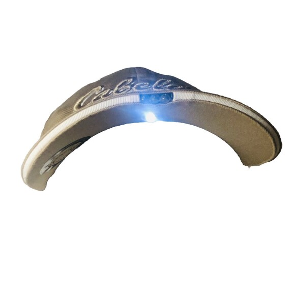 Cabela's High Beam Beige Under + Front LEDS, Lighted  Men's adjustable Cap -OSFM - Picture 8 of 11